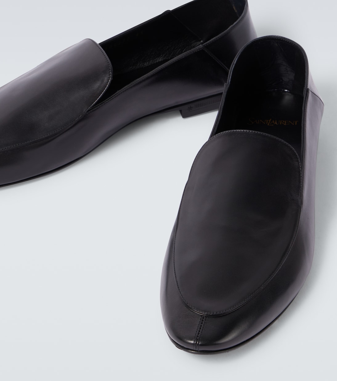 Slip-Ons Alain aus Leder | Saint Laurent