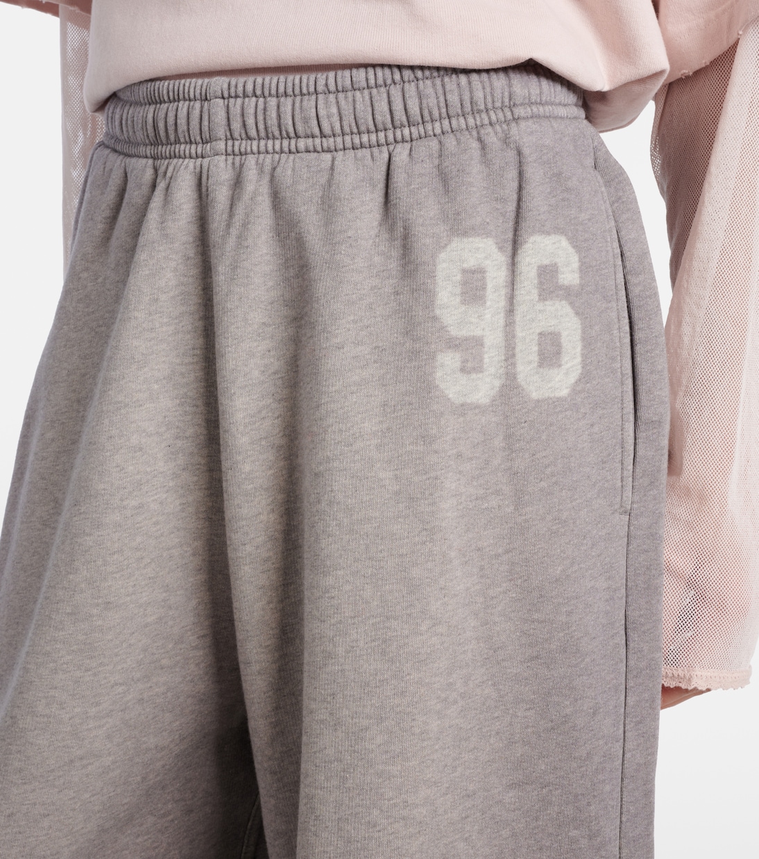 Felin logo cotton fleece sweatpants | Acne Studios