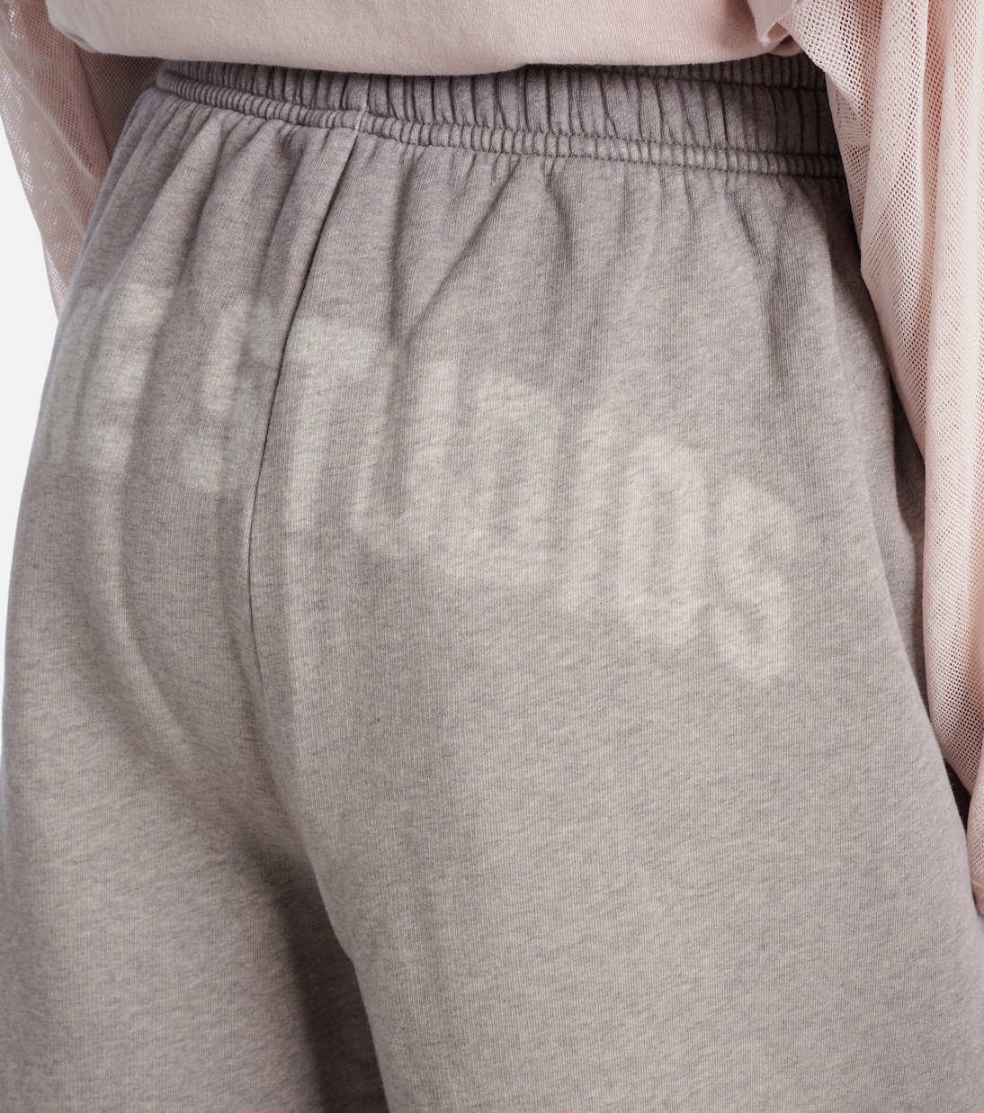 Felin logo cotton fleece sweatpants | Acne Studios