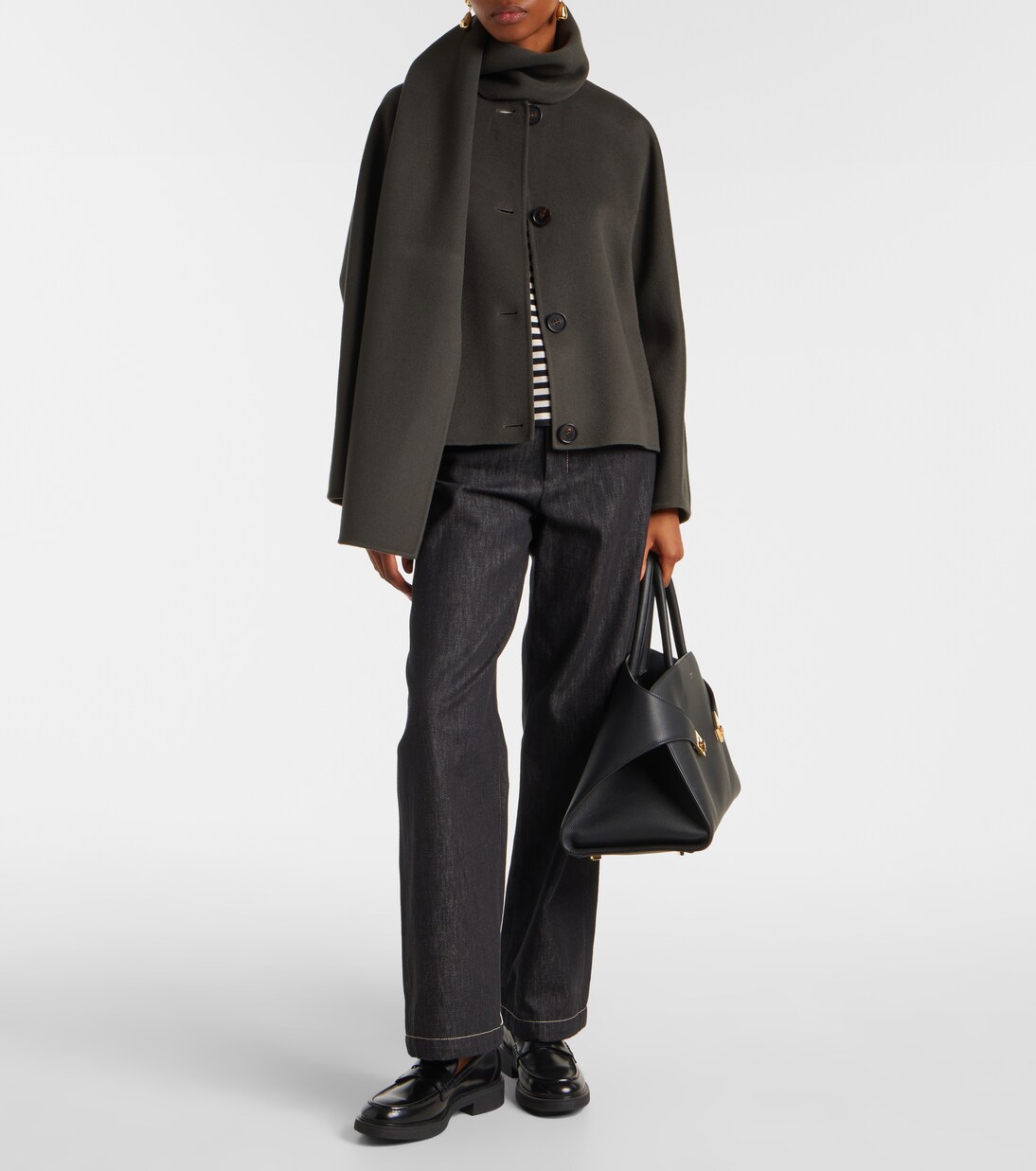 Giacca Kate in lana vergine con foulard | 'S Max Mara