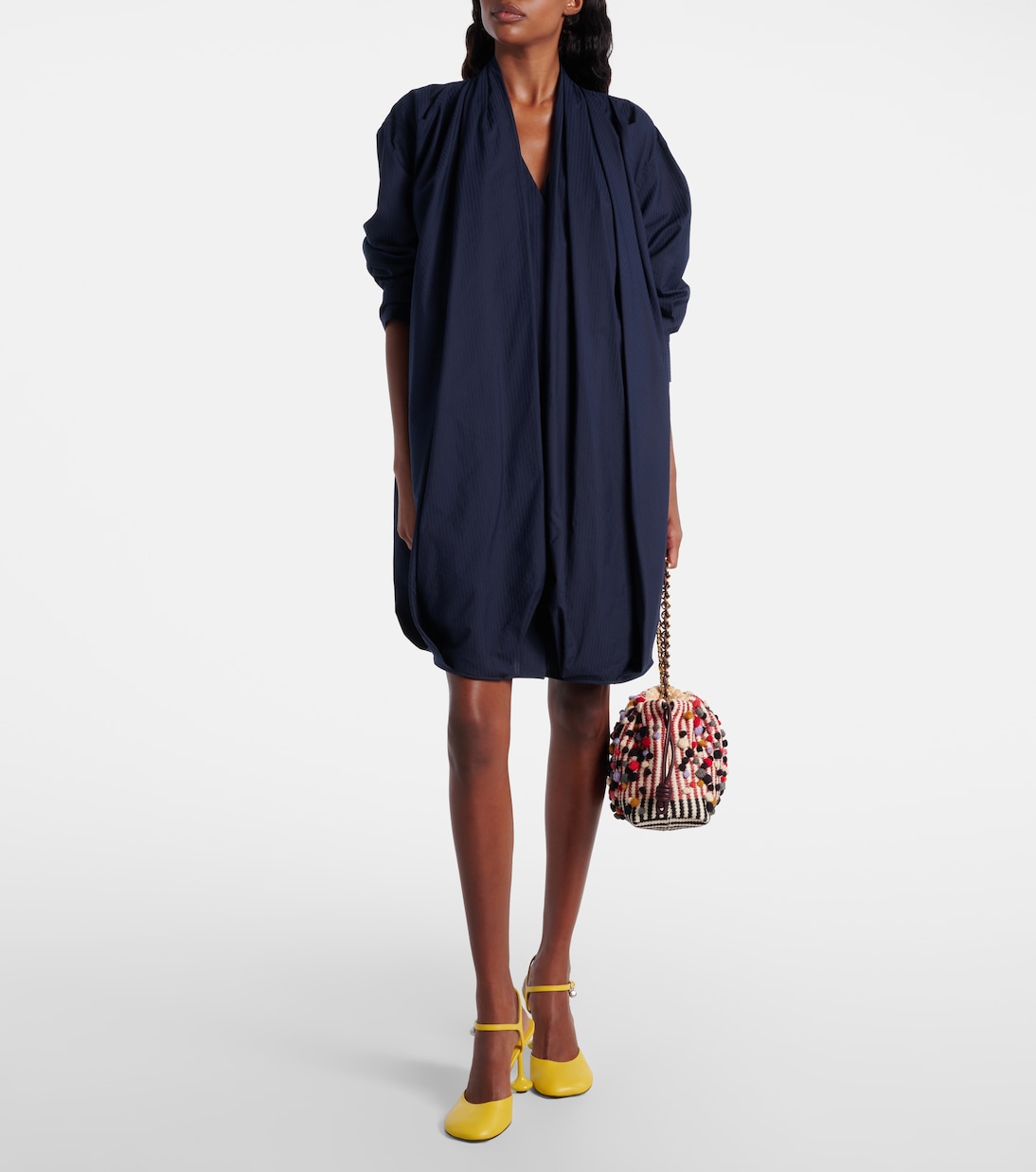 Minikleid aus Baumwollpopeline | Loewe