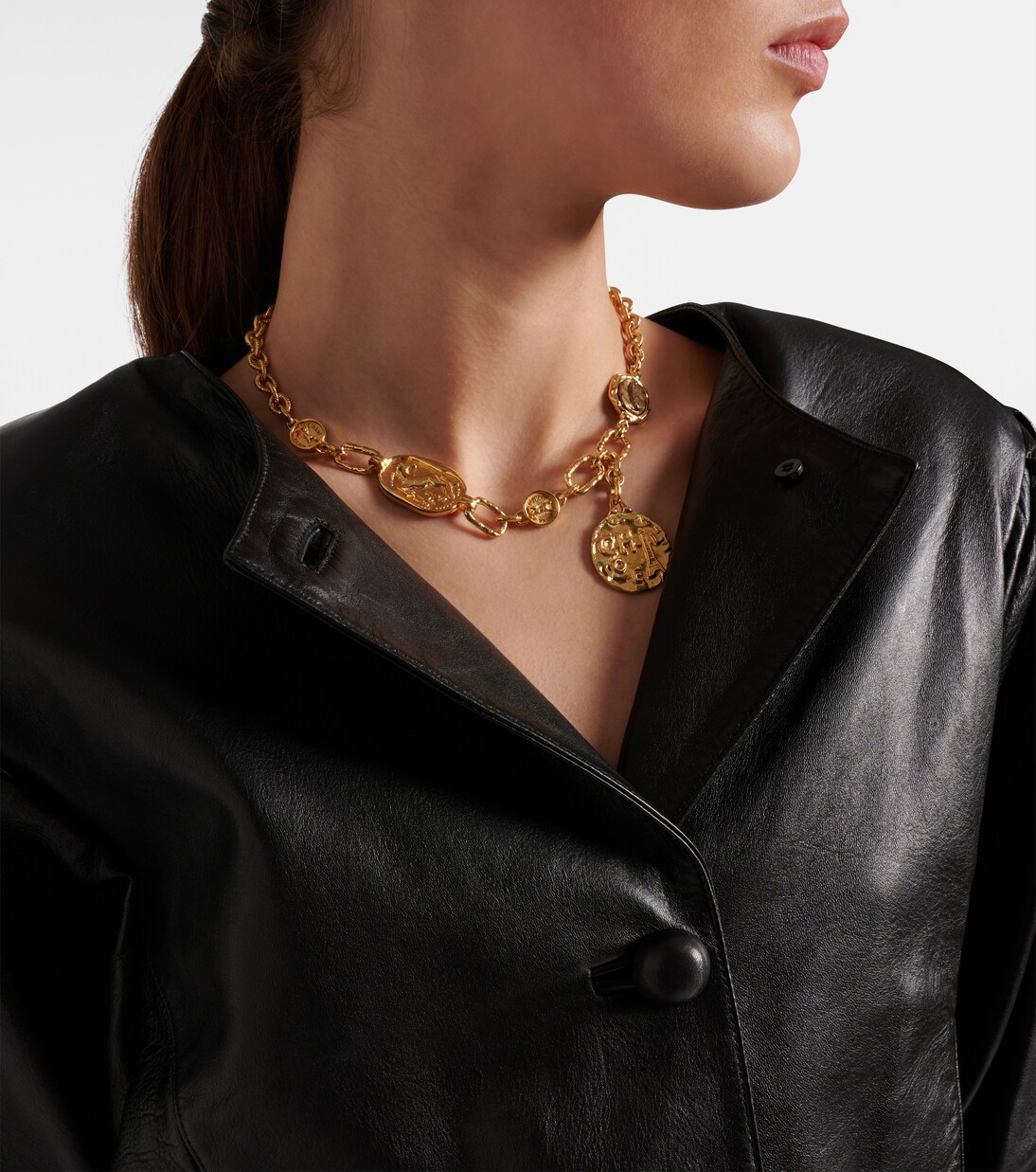 Chloé Medals embellished choker | Chloé