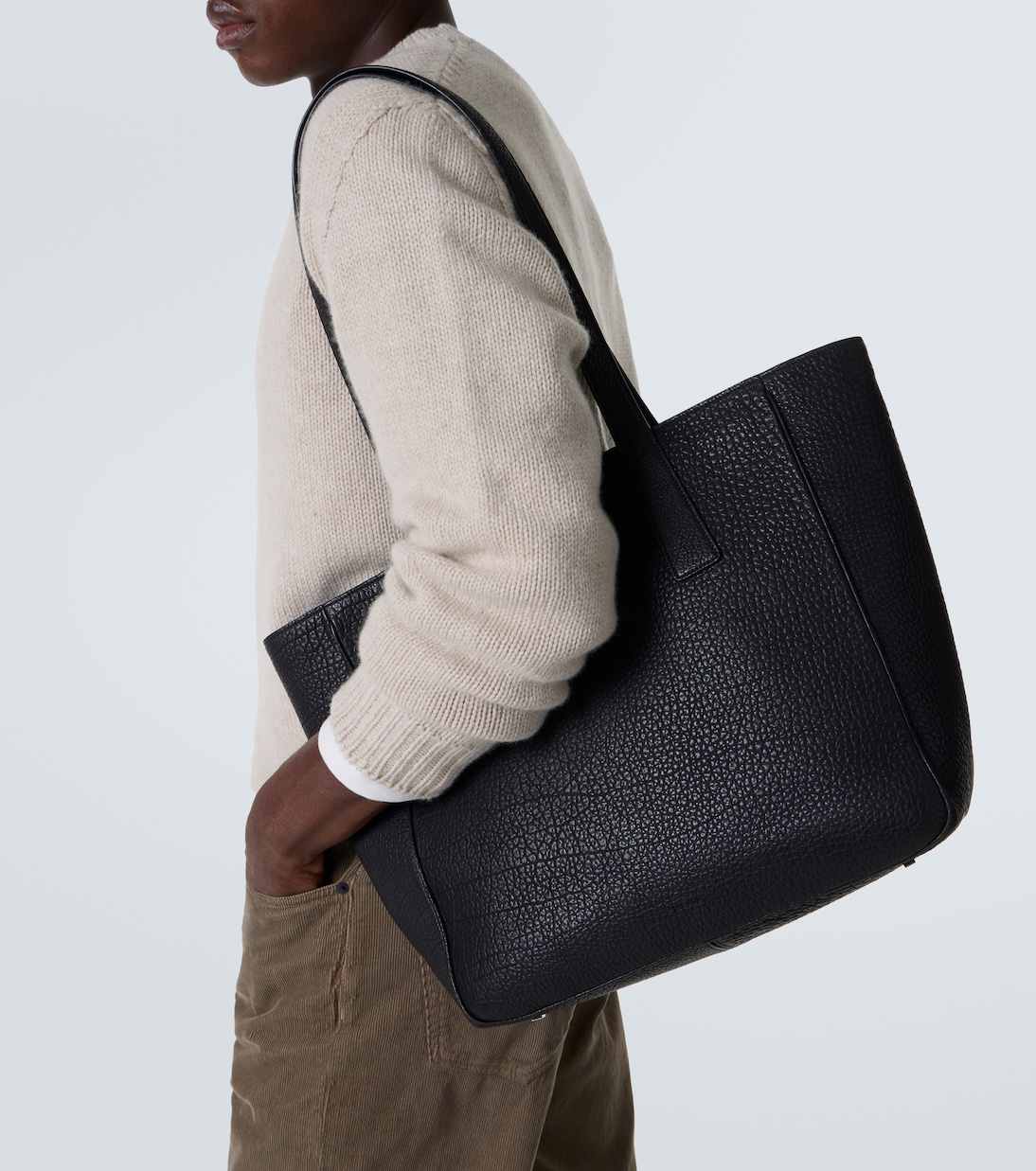 Hector leather shoulder bag | The Row