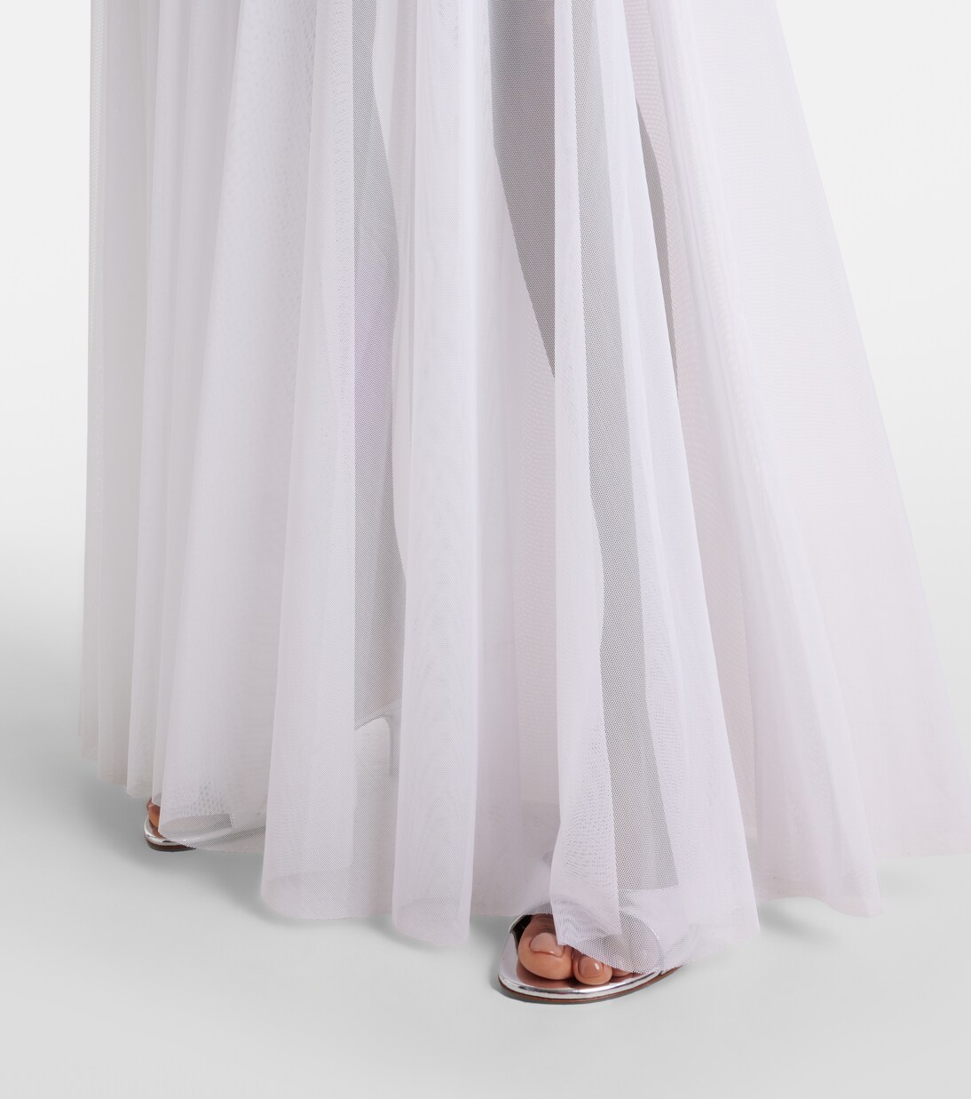 Vestido de fiesta de malla con lentejuelas | Norma Kamali