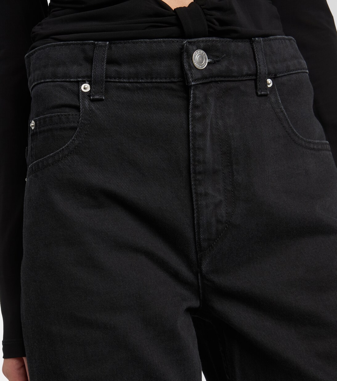 Dromie mid-rise straight jeans | Isabel Marant