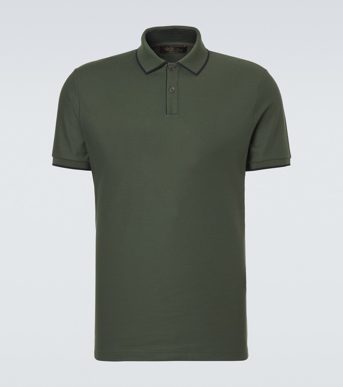 Brentwood cotton-blend piqué polo shirt | Loro Piana