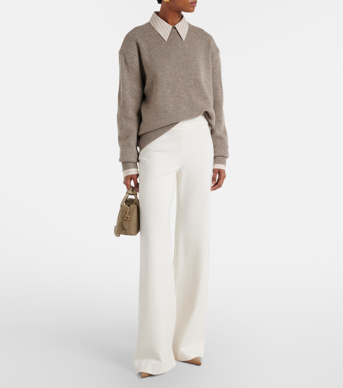 Kalinda high-rise wide-leg pants | Veronica Beard