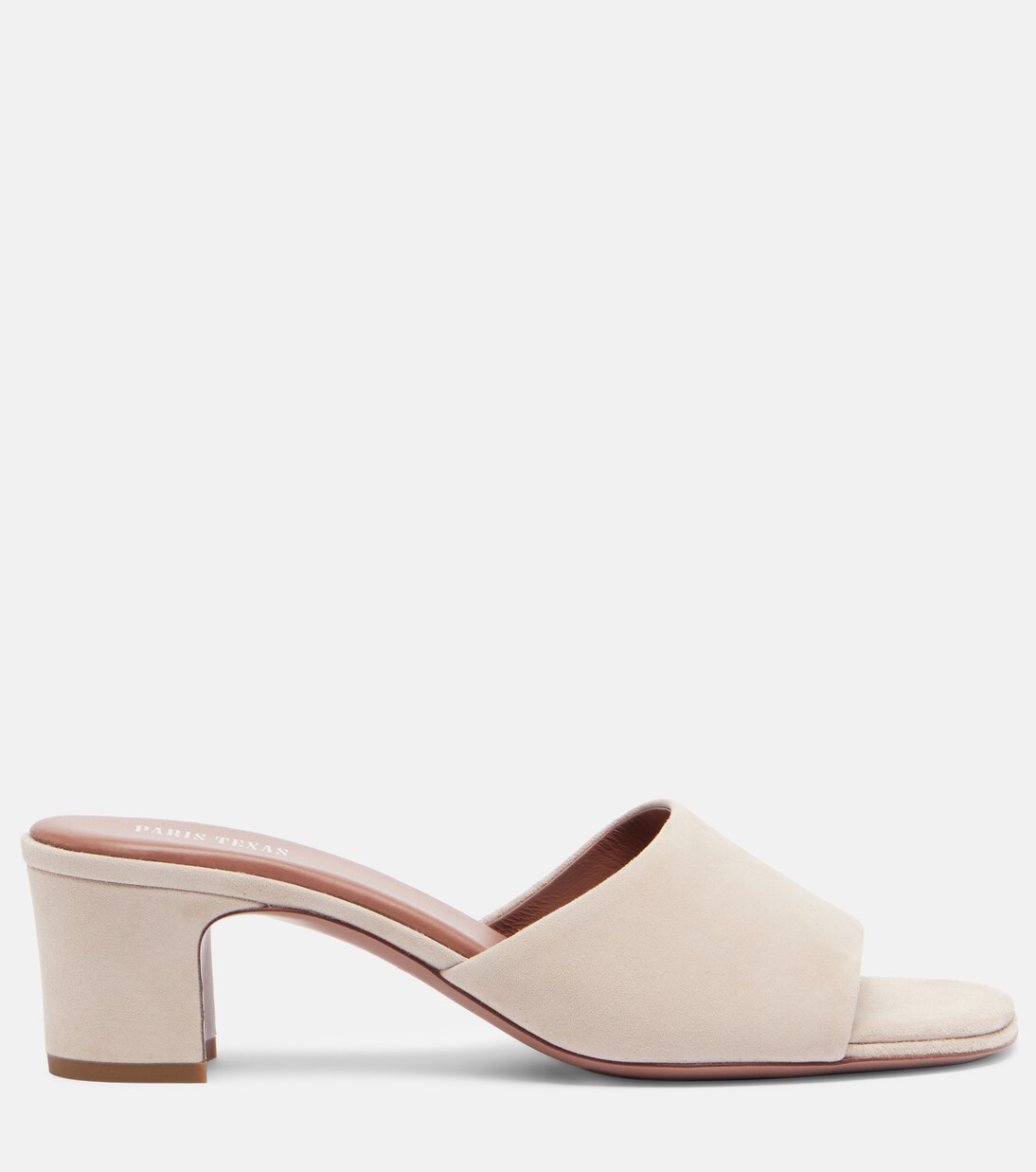 Pantoletten Ava 50 aus Veloursleder  | Paris Texas