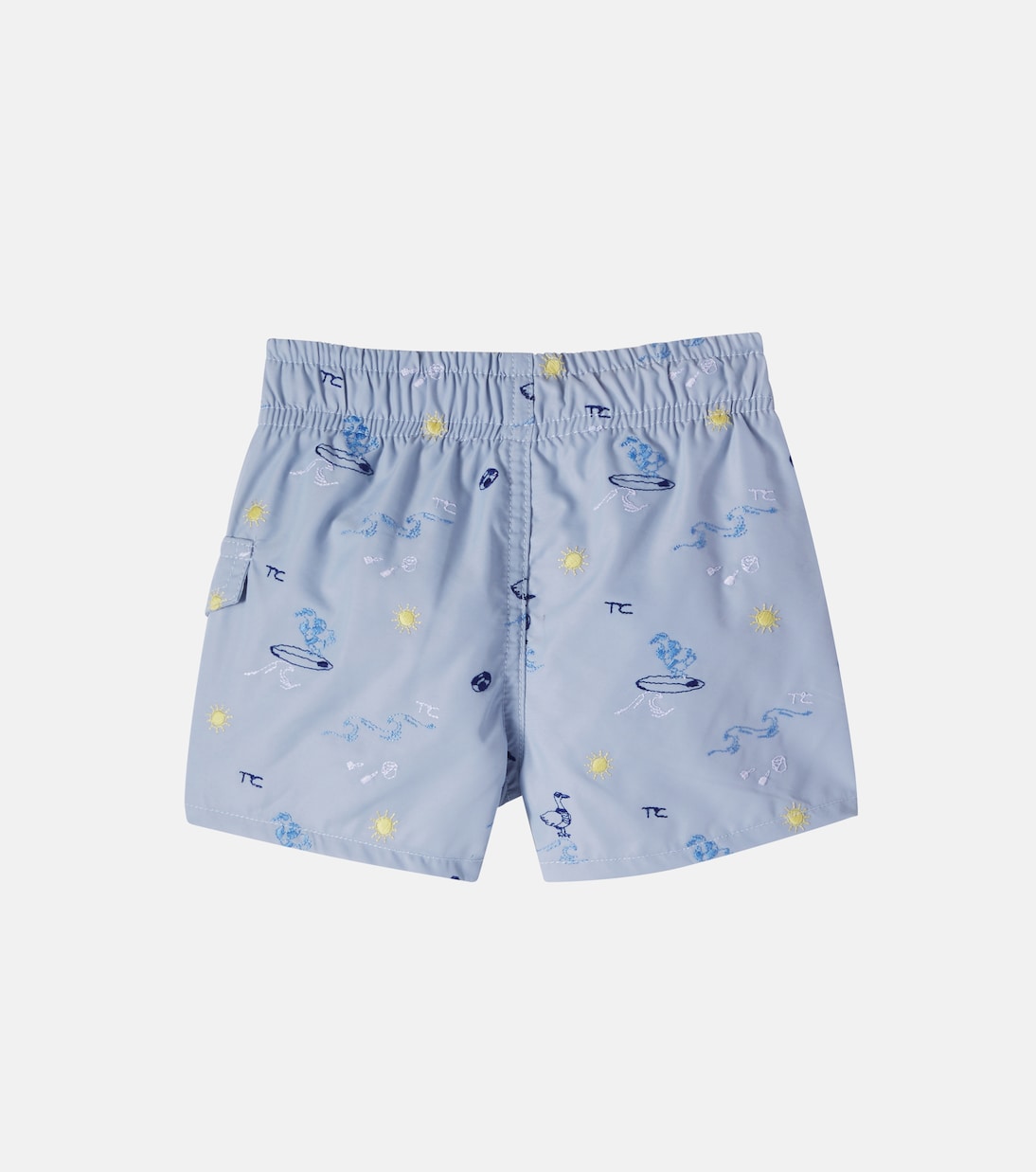 Baby embroidered swim trunks | Tartine et Chocolat