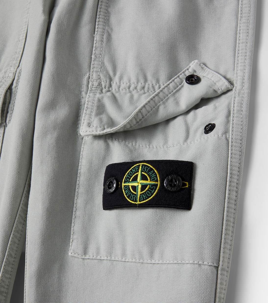 Pantaloni cargo Compass in cotone | Stone Island Junior