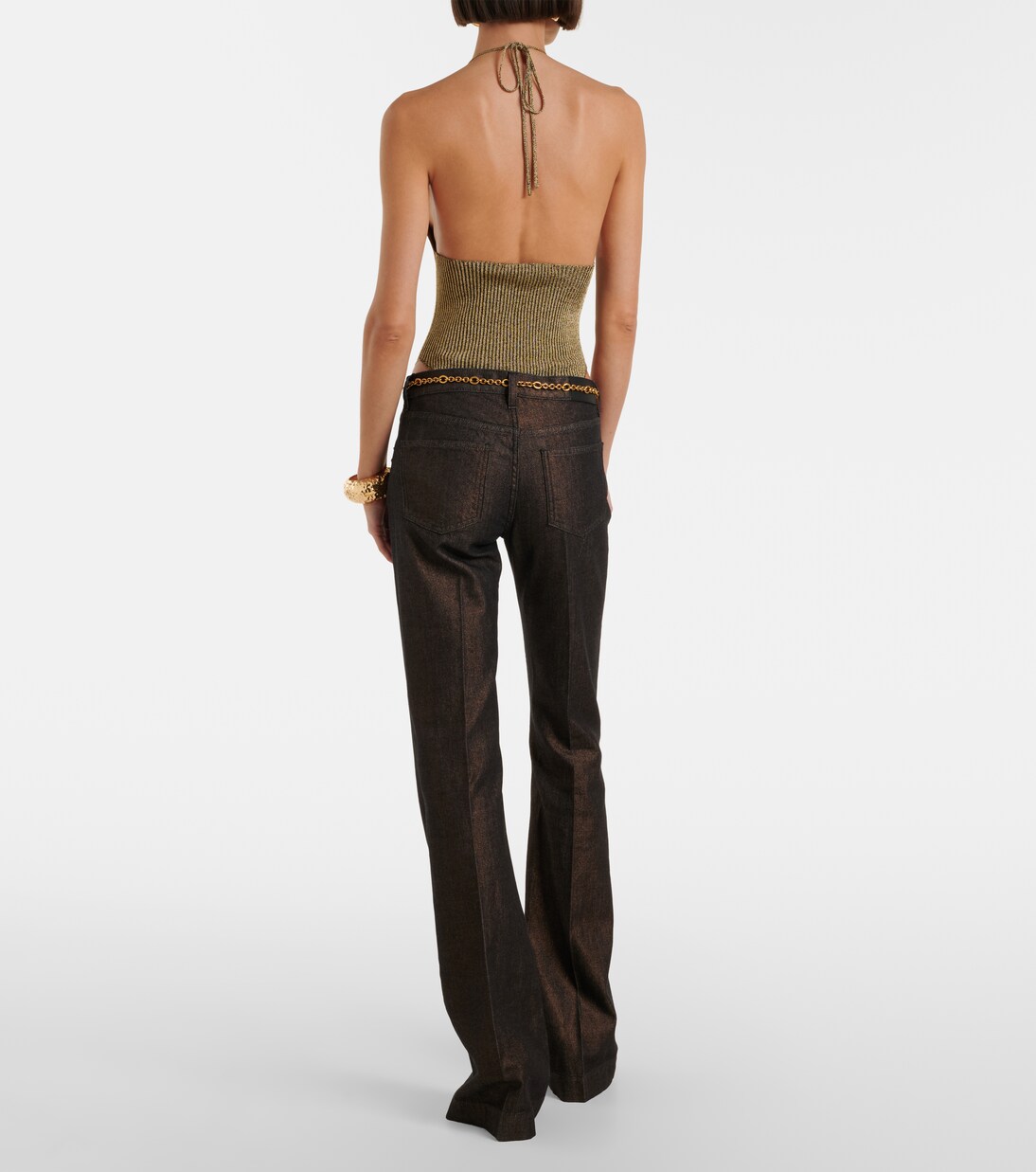 Embellished flared jeans | Roberto Cavalli