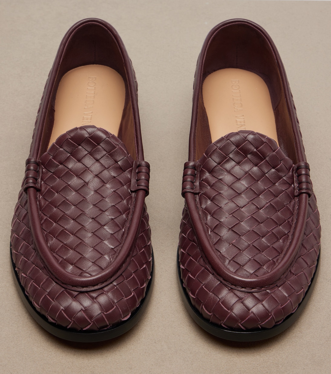 Mocassins Silenzio Intrecciato en cuir | Bottega Veneta