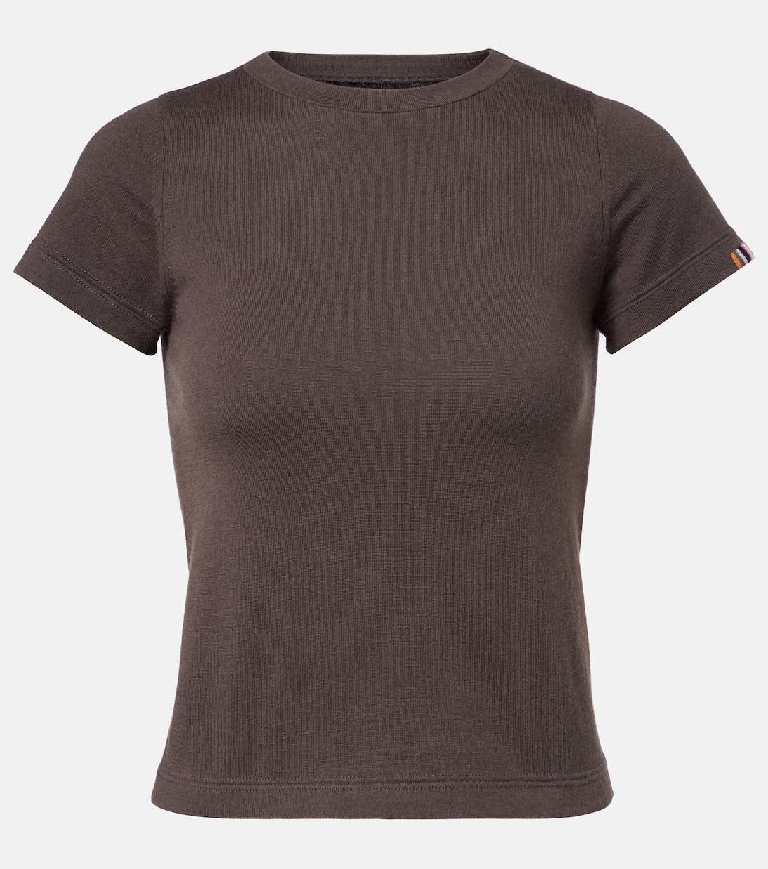 T-shirt N°292 America in cotone e cashmere | Extreme Cashmere