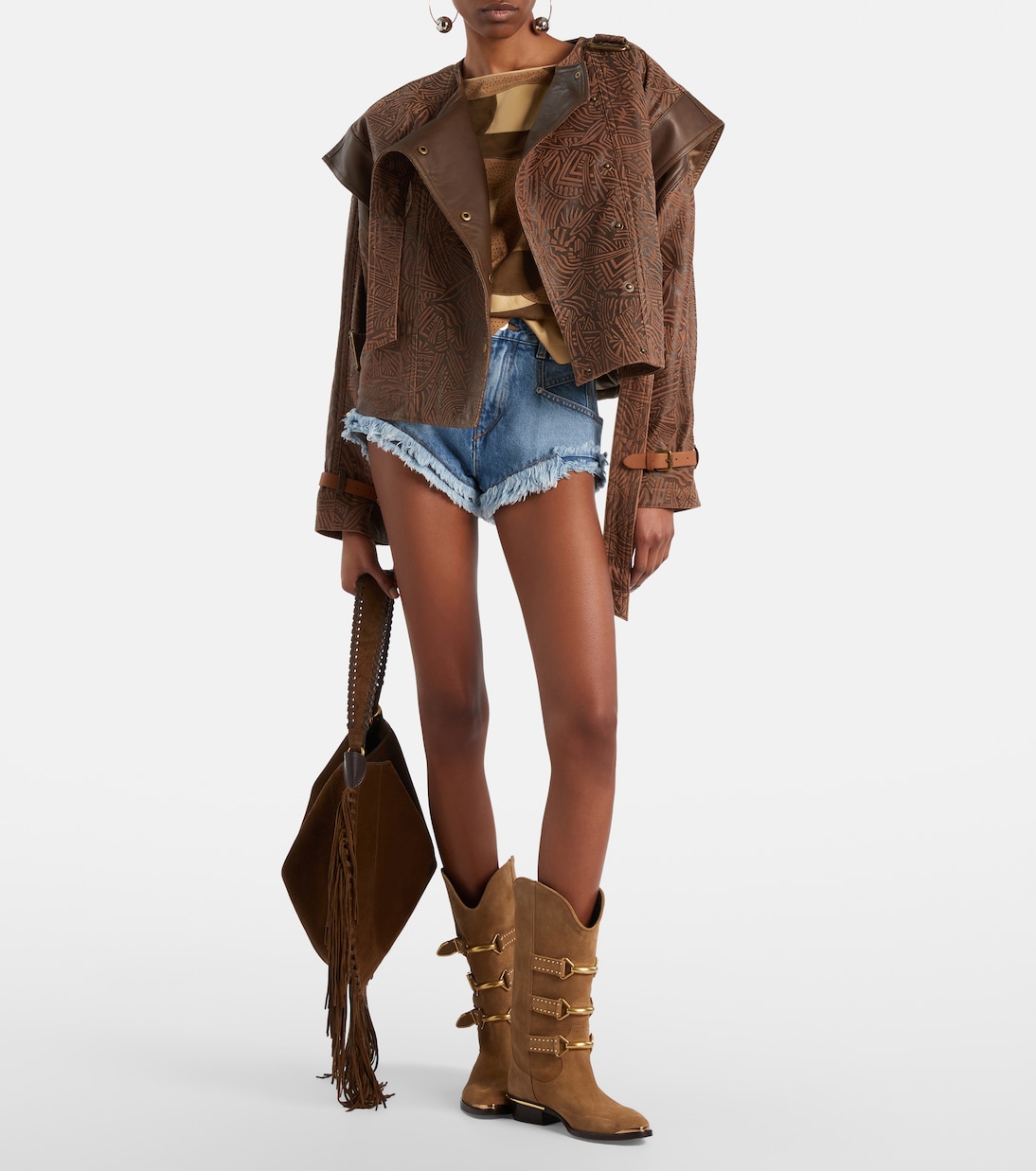 Veste Erine en cuir | Isabel Marant