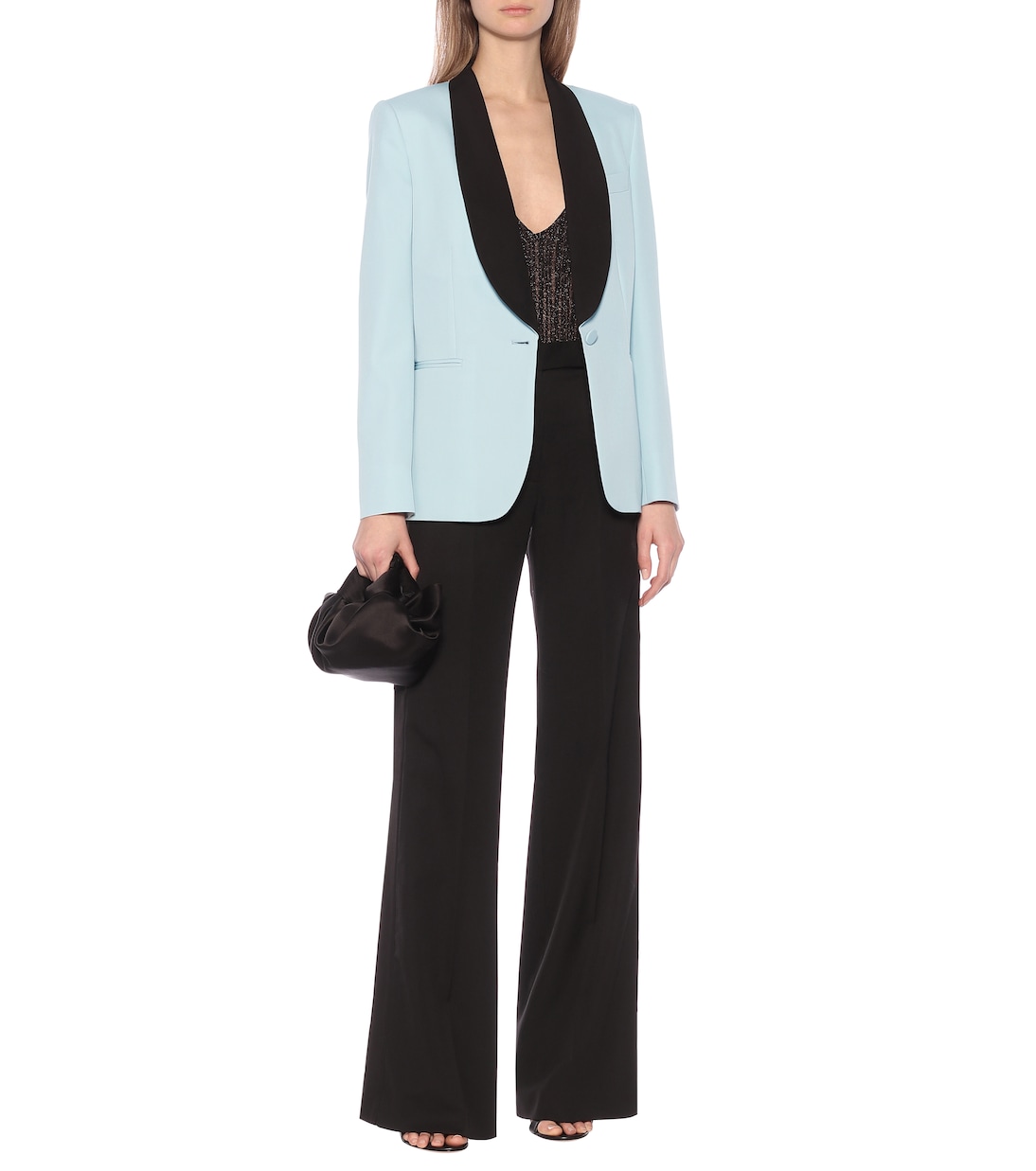 Blazer in lana stretch | Stella McCartney