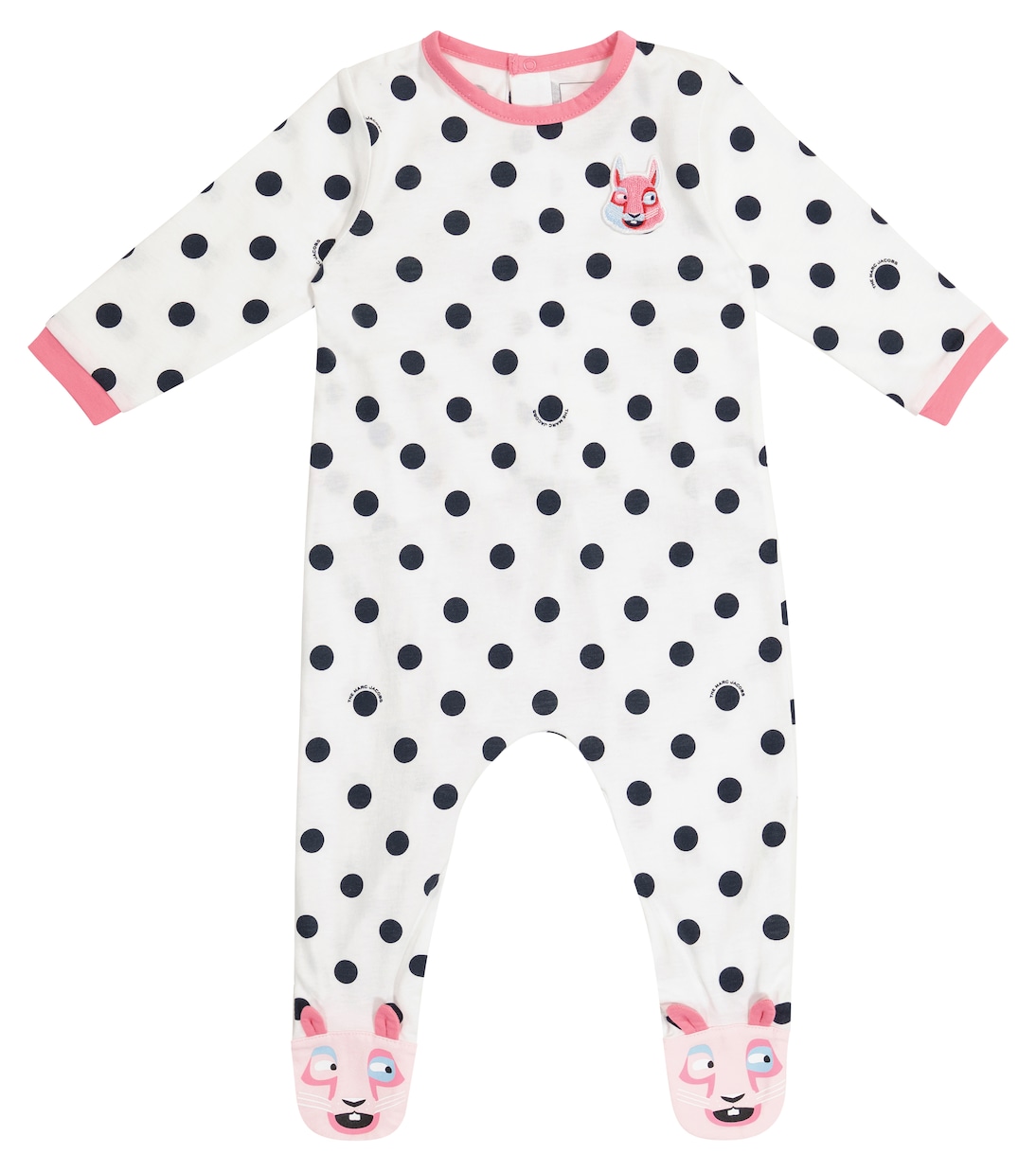 Baby - Tutina a pois in cotone | Marc Jacobs Kids
