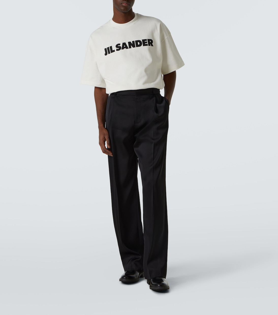 Camiseta de algodón con logo | Jil Sander