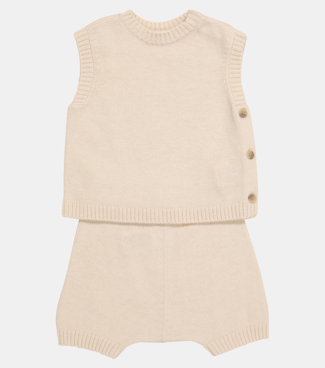 Bébé – Ensemble top et pantalon Tendresse en laine et coton | Bonpoint