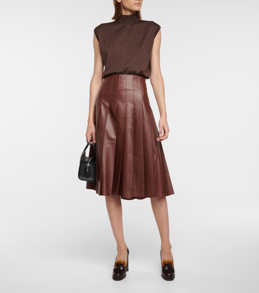 Sesia Micro leather tote | Loro Piana