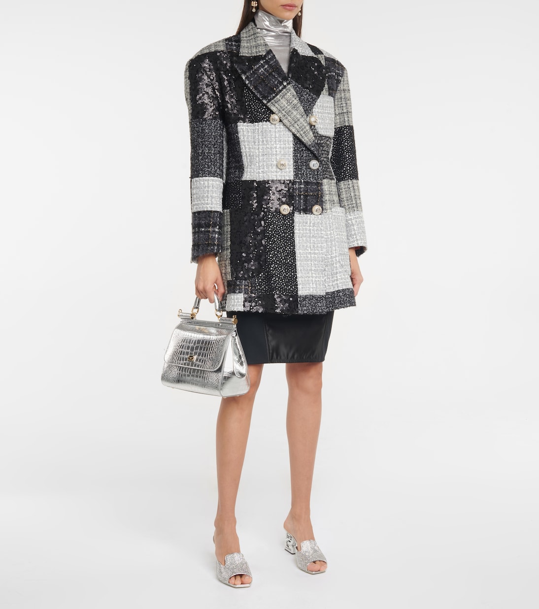 Patchwork tweed blazer | Dolce&Gabbana