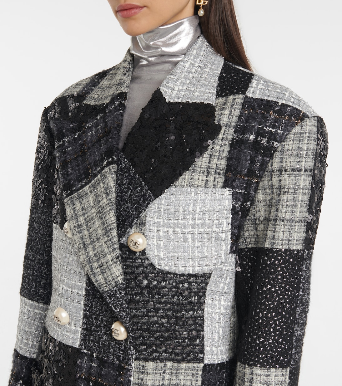 Patchwork tweed blazer | Dolce&Gabbana