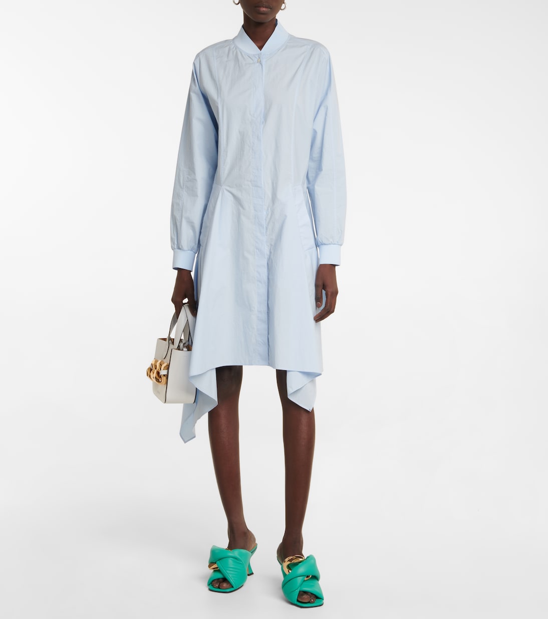 Chain Twist faux leather mules | JW Anderson
