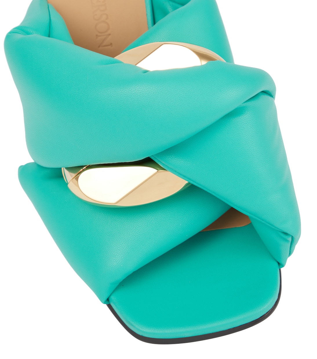 Chain Twist faux leather mules | JW Anderson