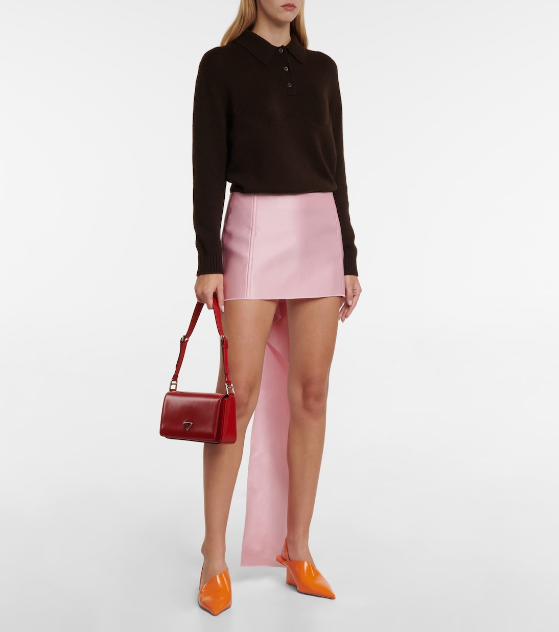 Pumps slingback in pelle | Prada