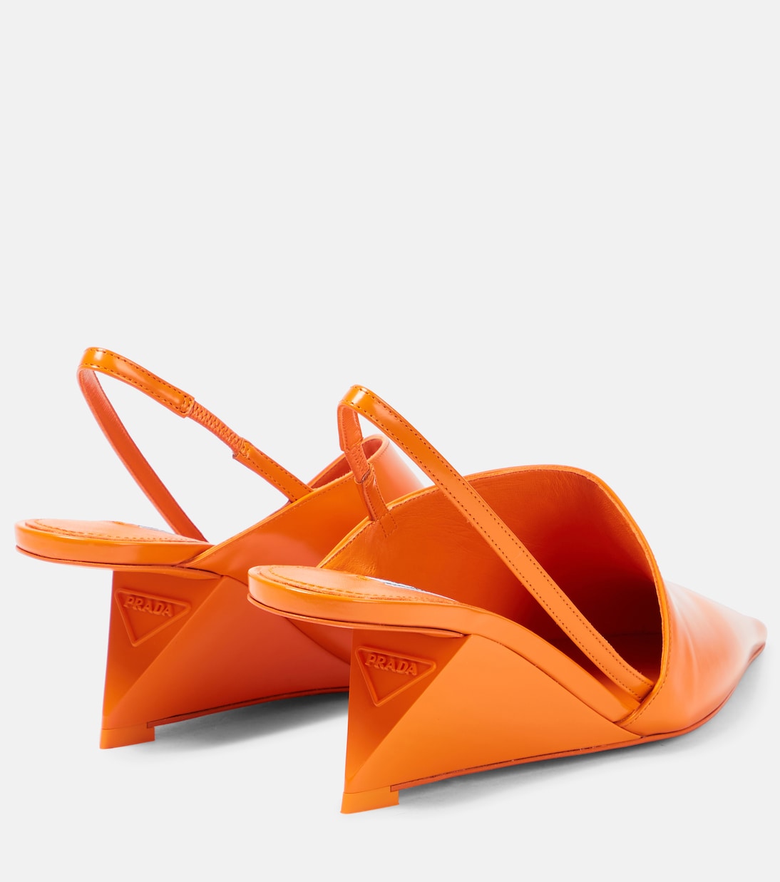 Pumps slingback in pelle | Prada