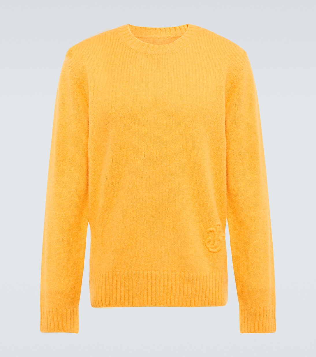Pull en laine mélangée à logo | Jil Sander