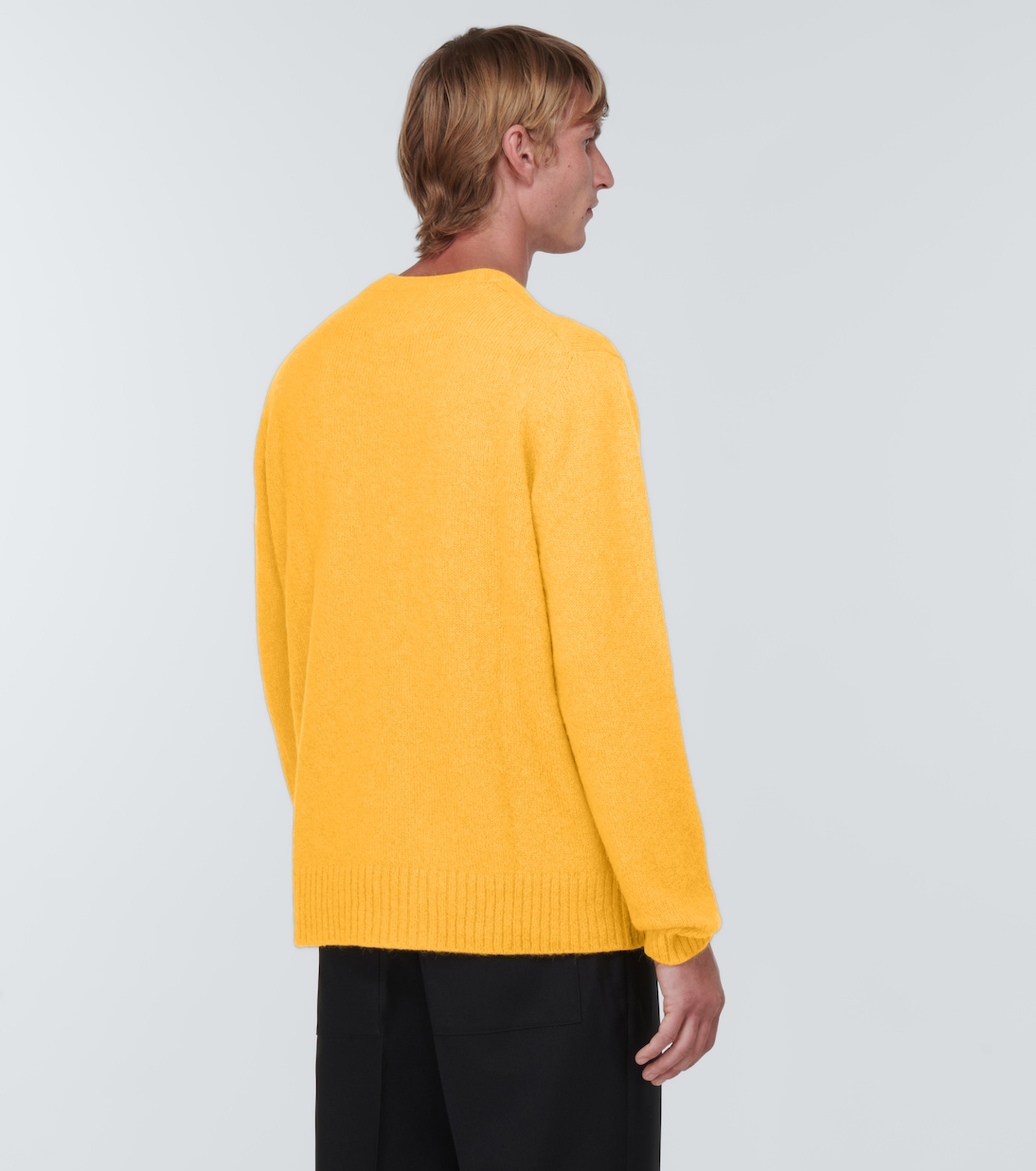 Pull en laine mélangée à logo | Jil Sander