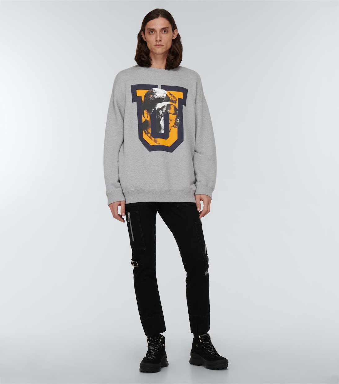 Sudadera de punto fino de algodón | Undercover