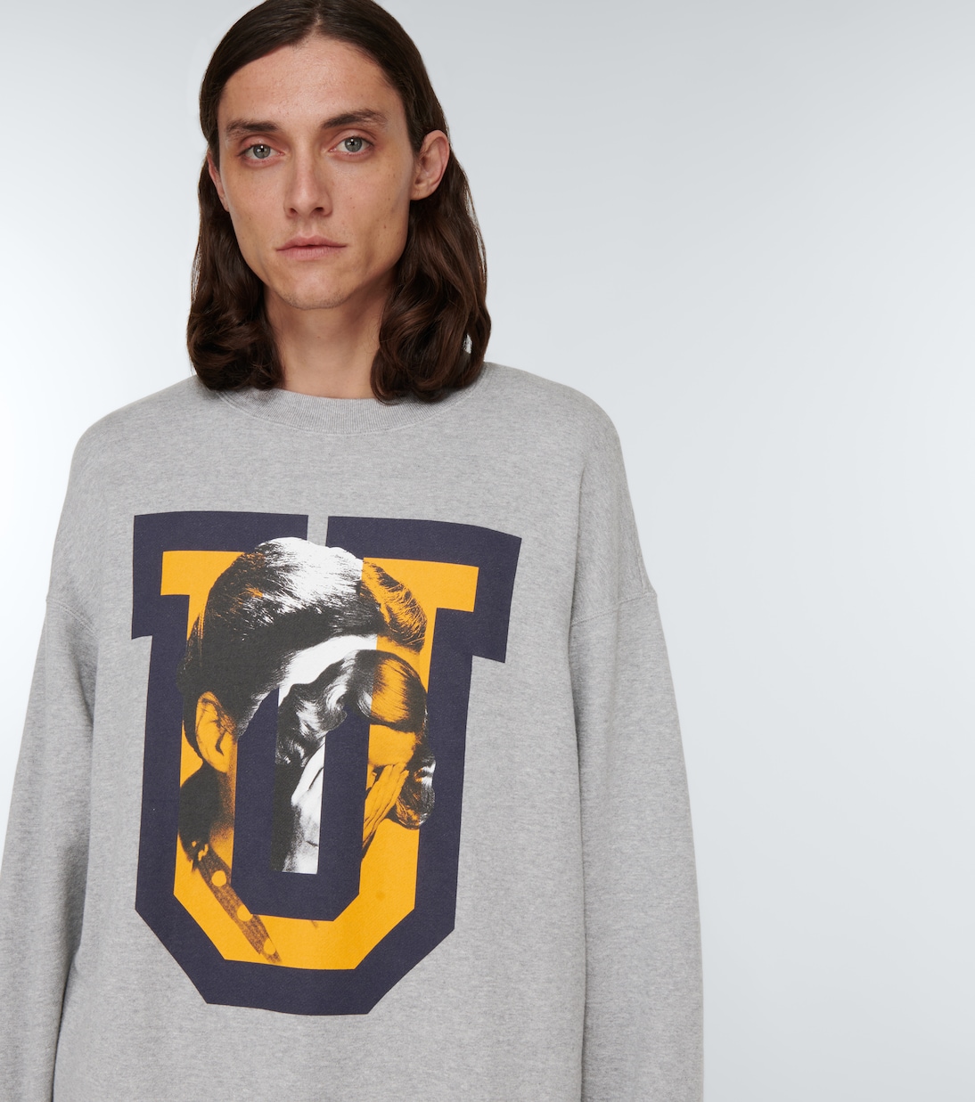 Sudadera de punto fino de algodón | Undercover