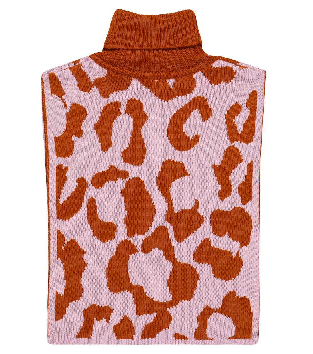 Intarsia-knit wool-blend shawl | Paade Mode