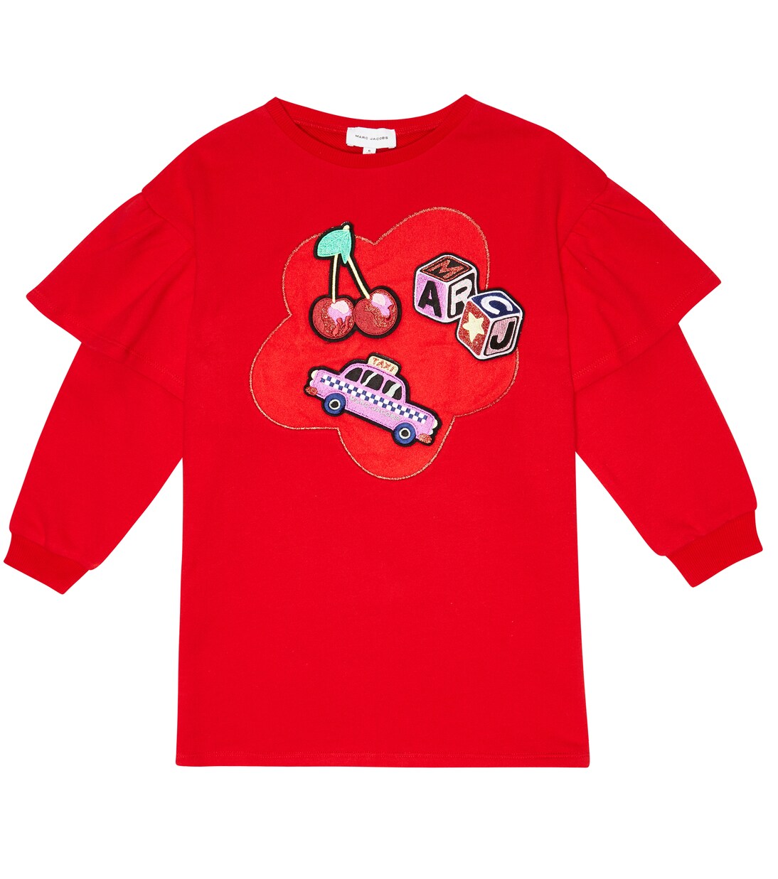 Robe sweat-shirt en coton | Marc Jacobs Kids