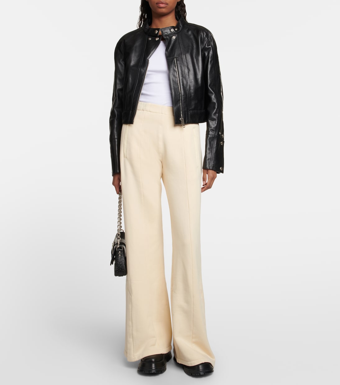 Wide-leg cotton sweatpants | Amiri