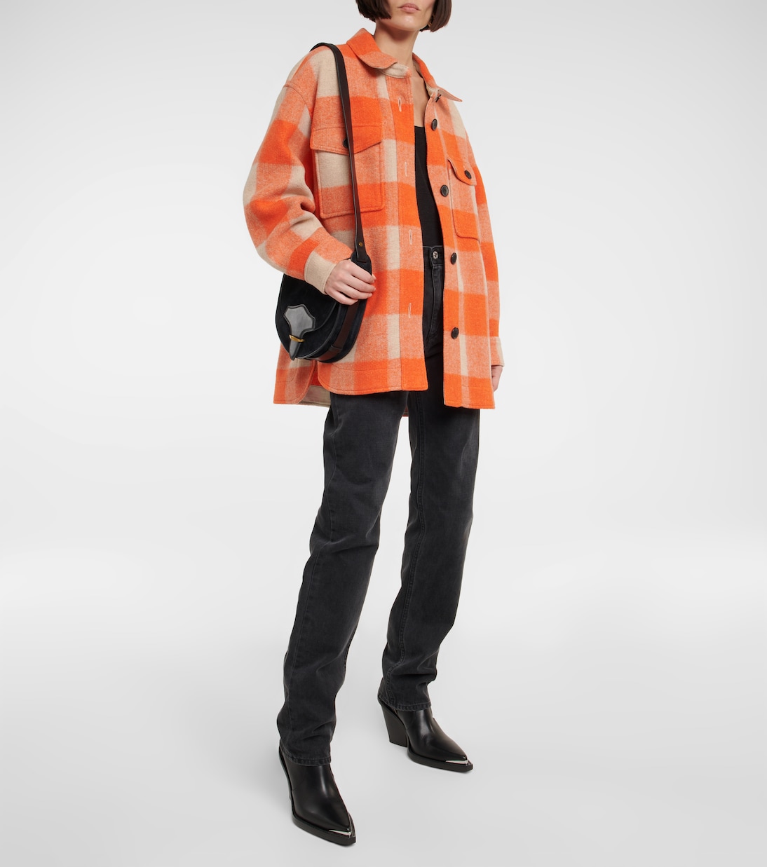 Harveli checked jacket | Marant Etoile