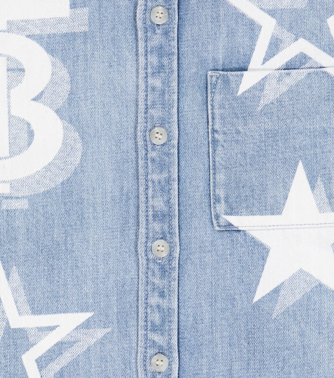 TB Monogram denim shirt | Burberry Kids