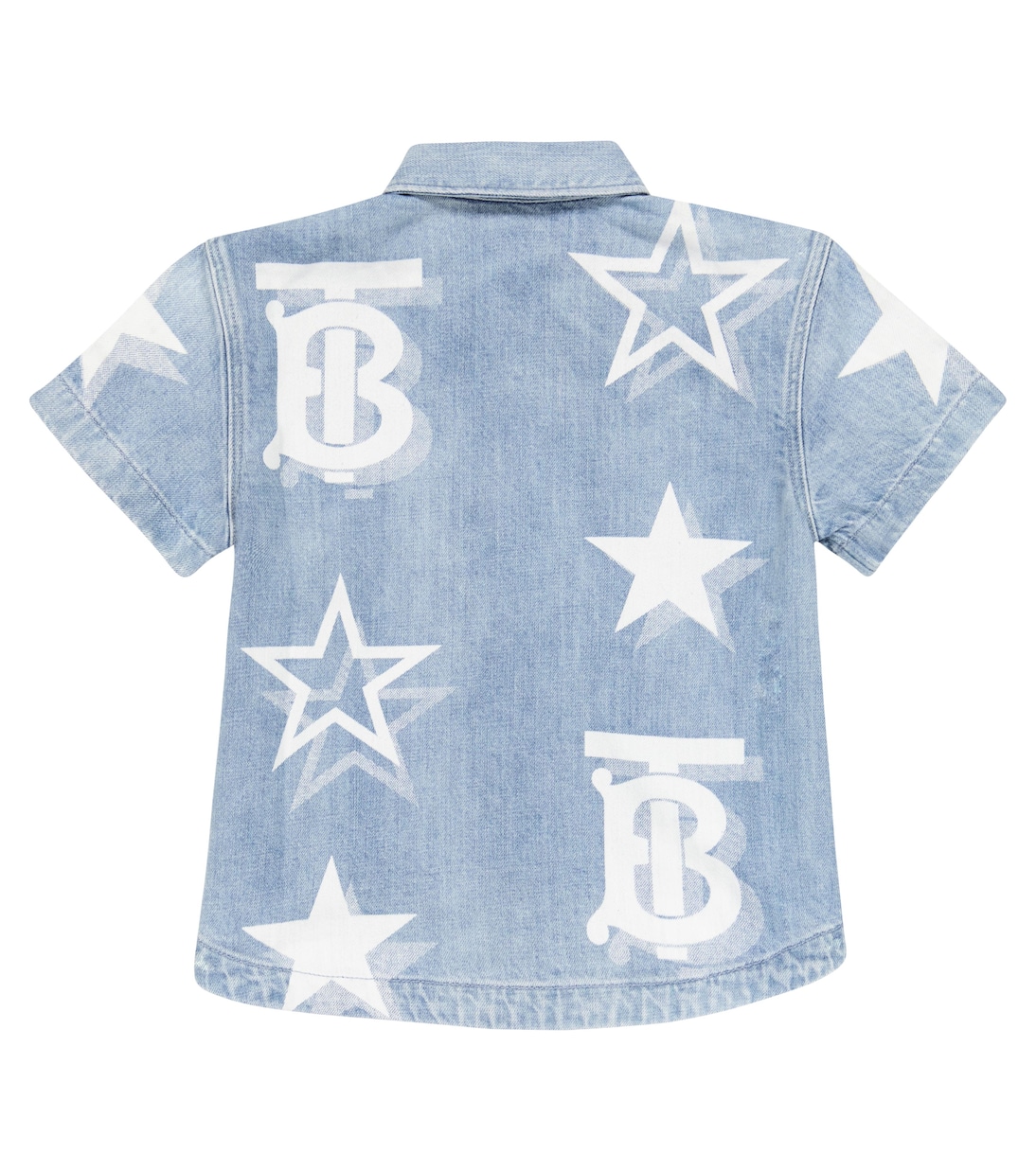 TB Monogram denim shirt | Burberry Kids