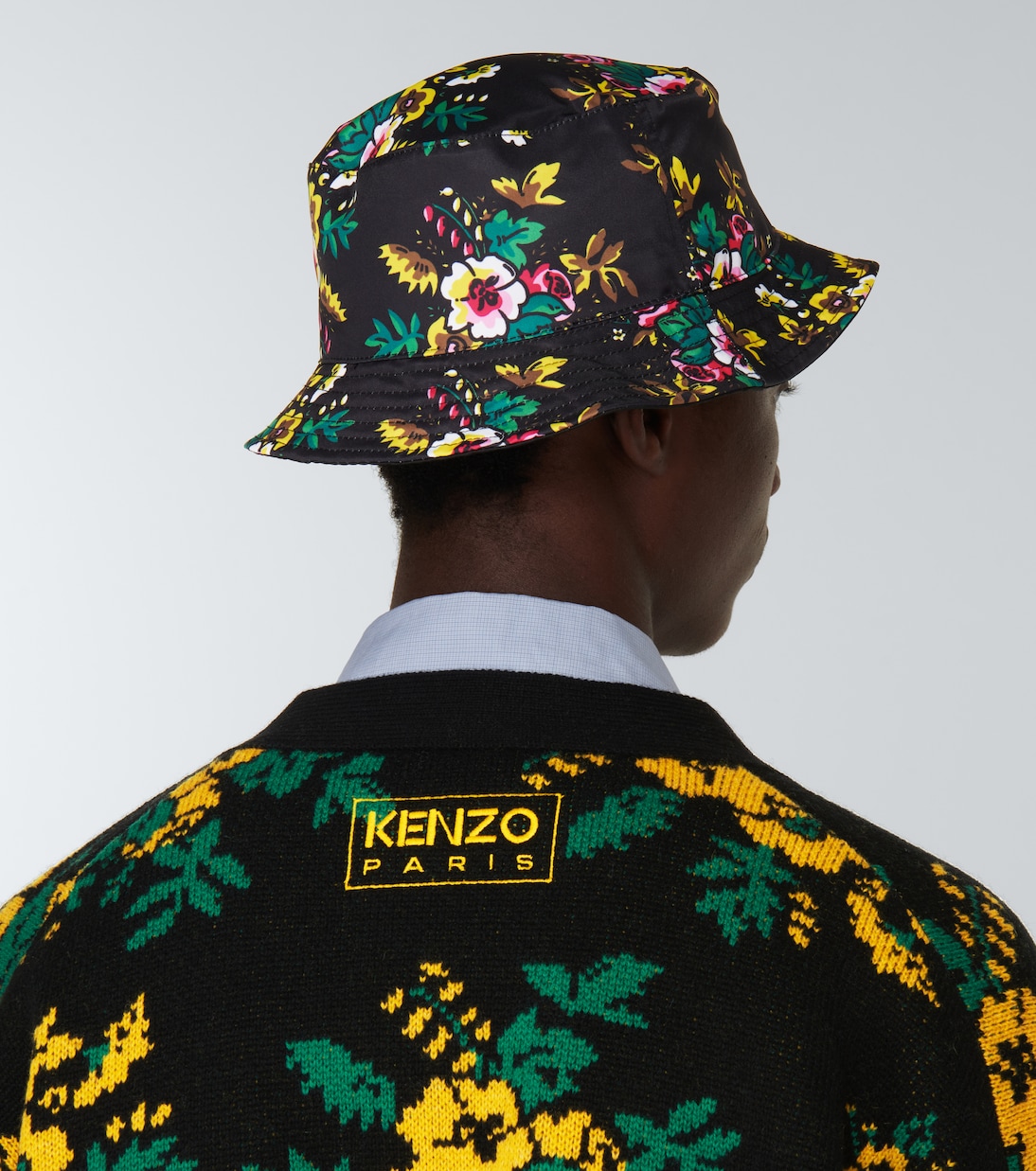 Cappello da pescatore in raso a fiori | Kenzo