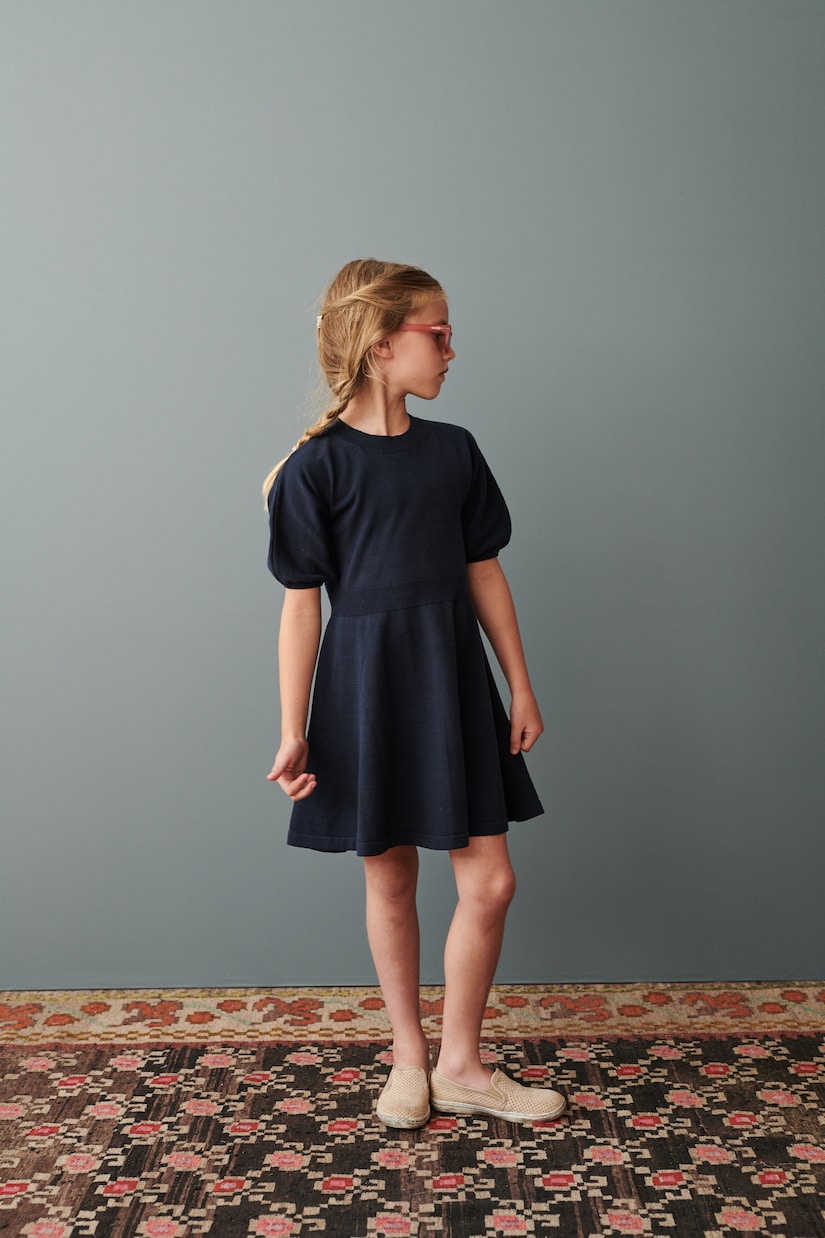 Soybean cotton dress | Caramel