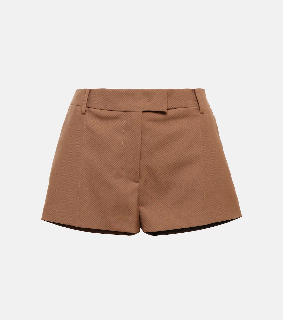 Shorts in gabardine a vita media | Valentino