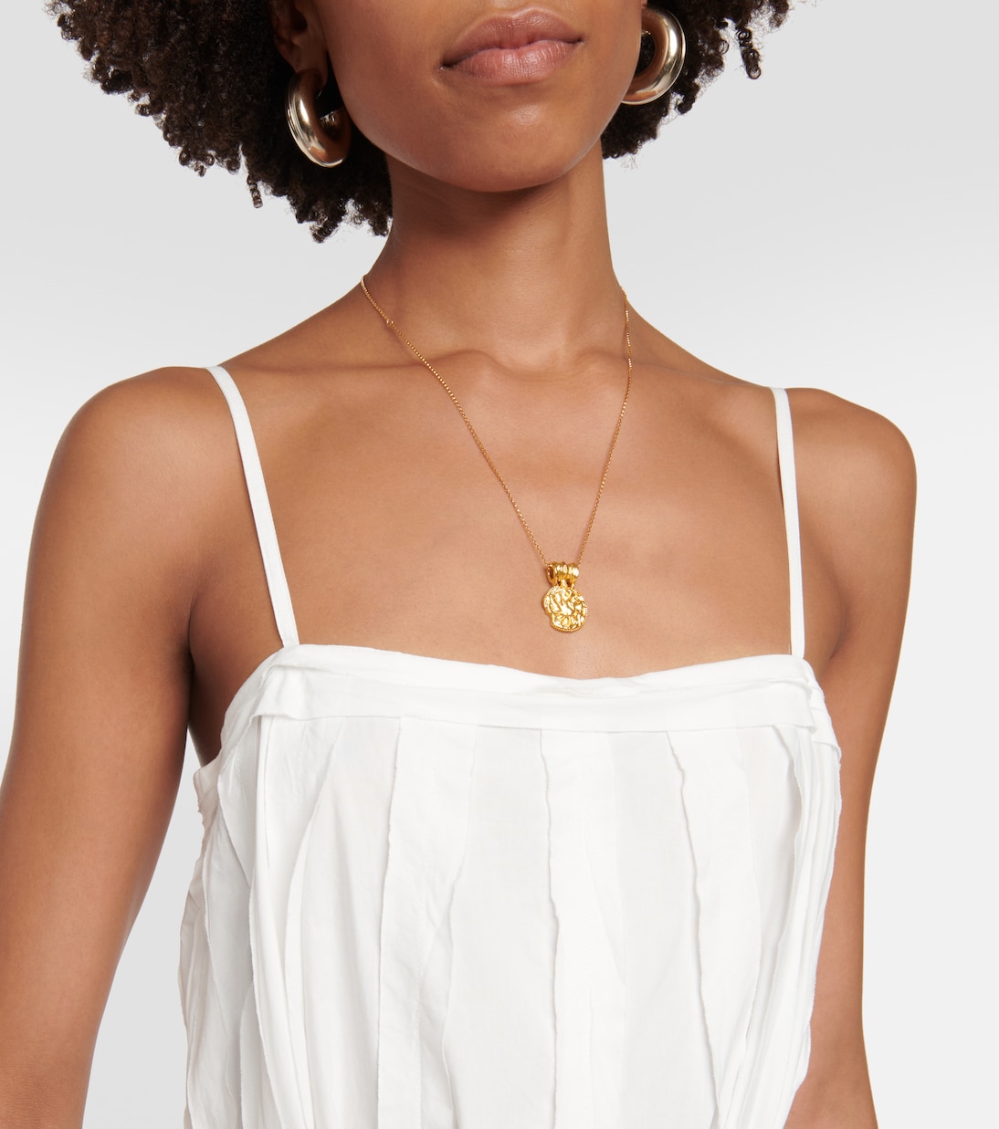 Vestido midi Leela en popelín de algodón | Ulla Johnson