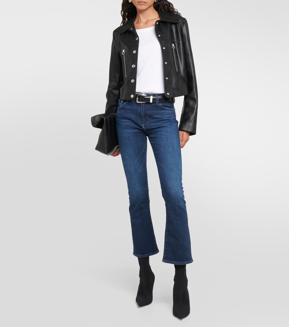 Jean raccourci Jodi à taille haute | AG Jeans