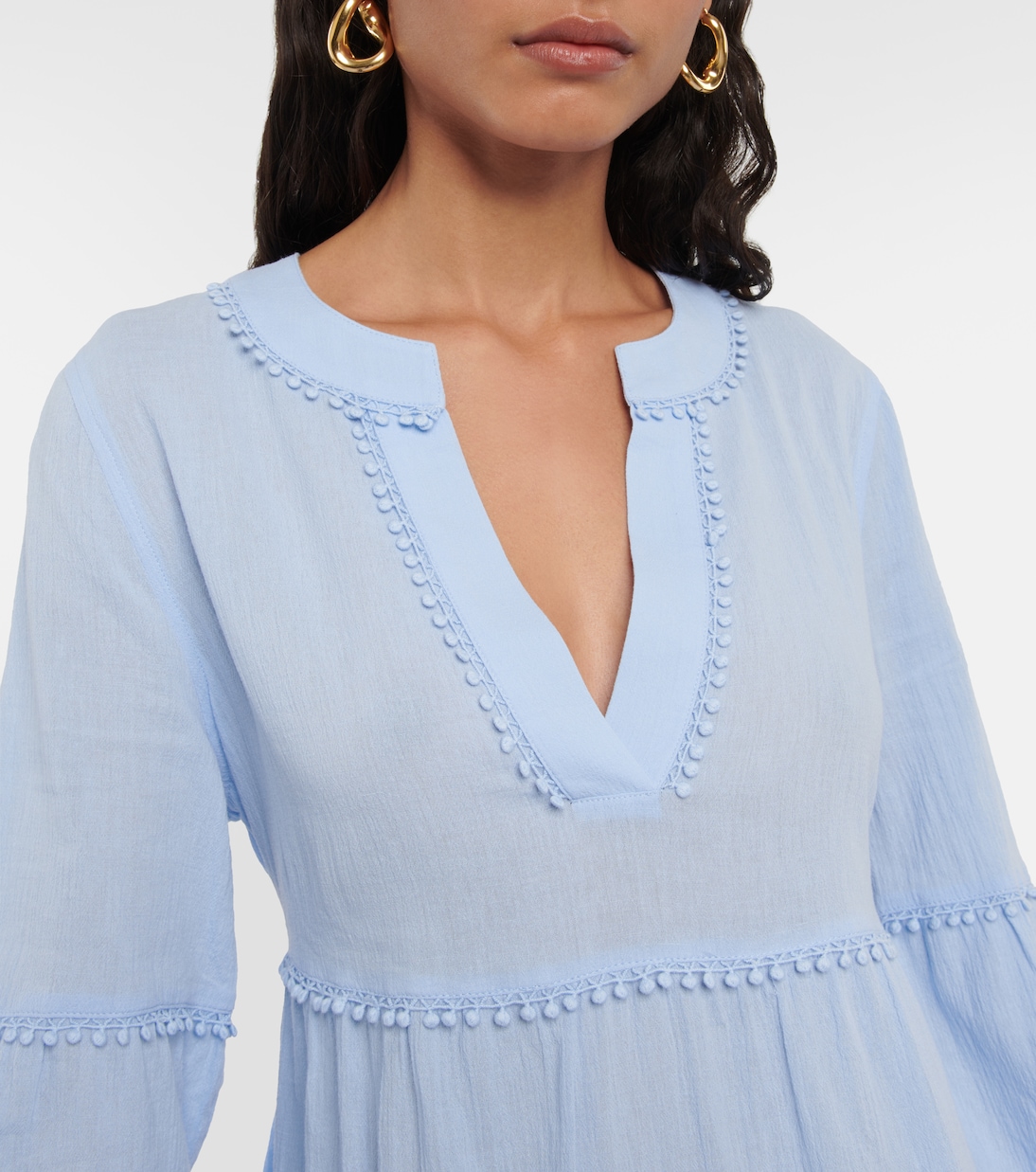 Minikleid Cap Mala aus Baumwolle | Heidi Klein