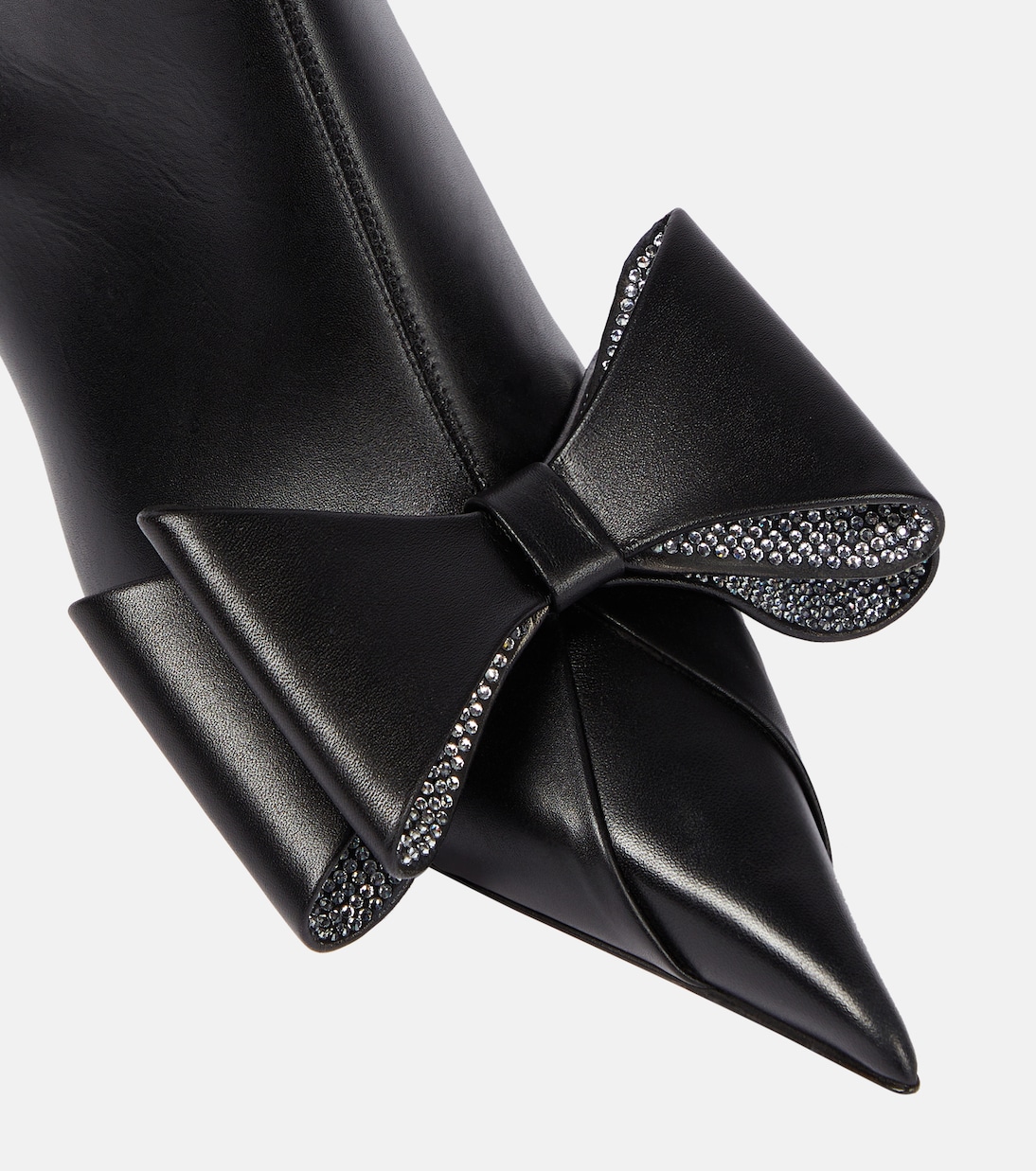 Verzierte Ankle Boots Le Cadeau aus Leder | Mach & Mach
