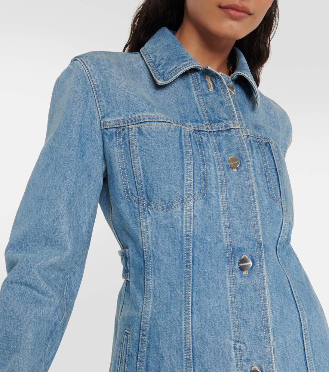 Robe chemise en jean | Ferragamo