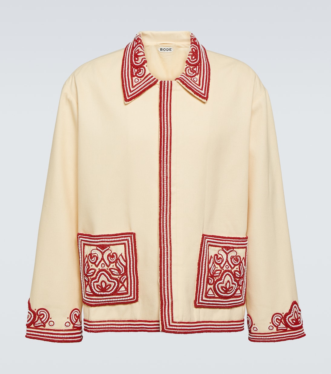 Giacca Flora in cotone con perline | Bode