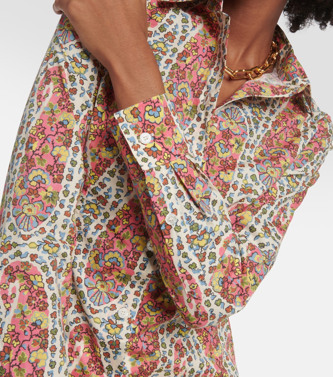 Chemise en coton mélangé à motif cachemire | Etro