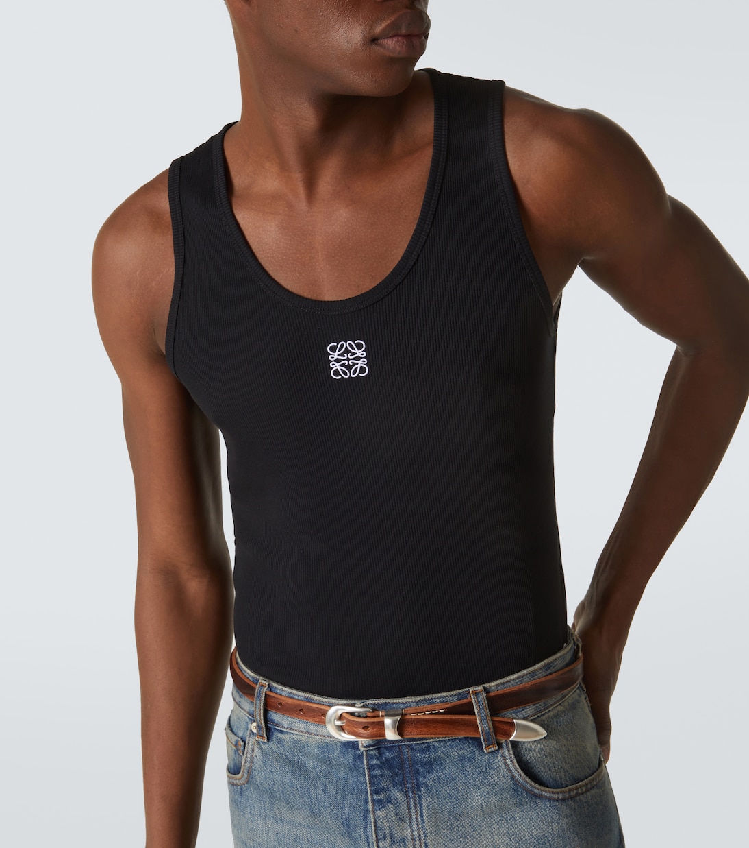 Tank top Anagram in cotone | Loewe